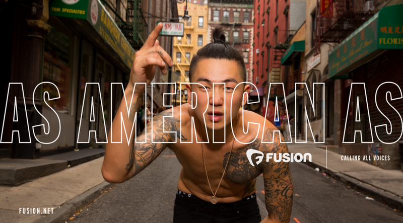 Illustration for article titled FUSION’s ‘As American As’ Campaign Captured Diversity of America, Wins Prestigious D&AD Award